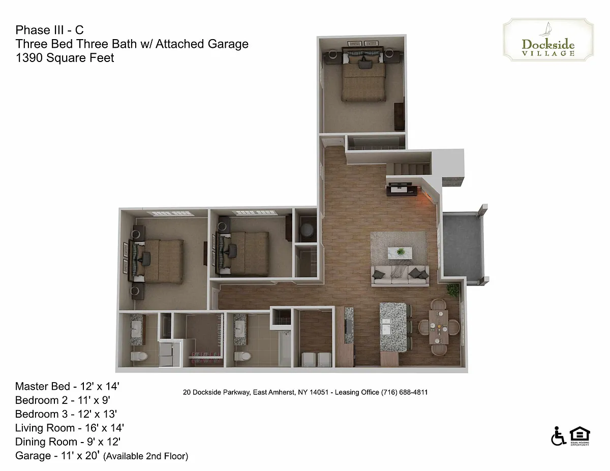 Floor plan Phase III - 3C