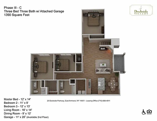 Floor plan Phase III - 3C