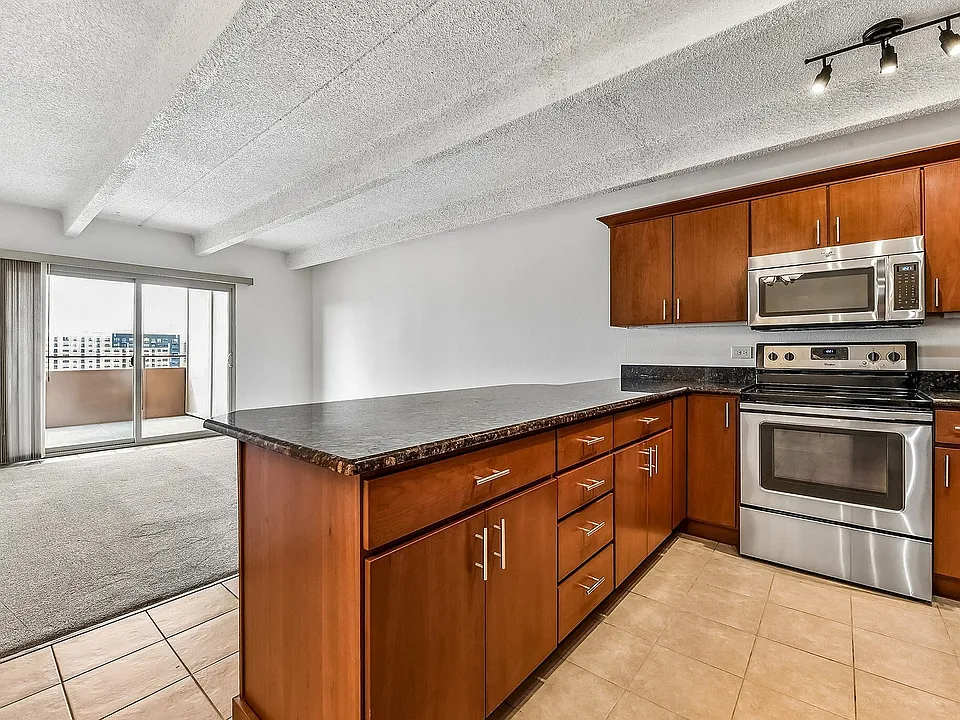 Kitchen and Living Room