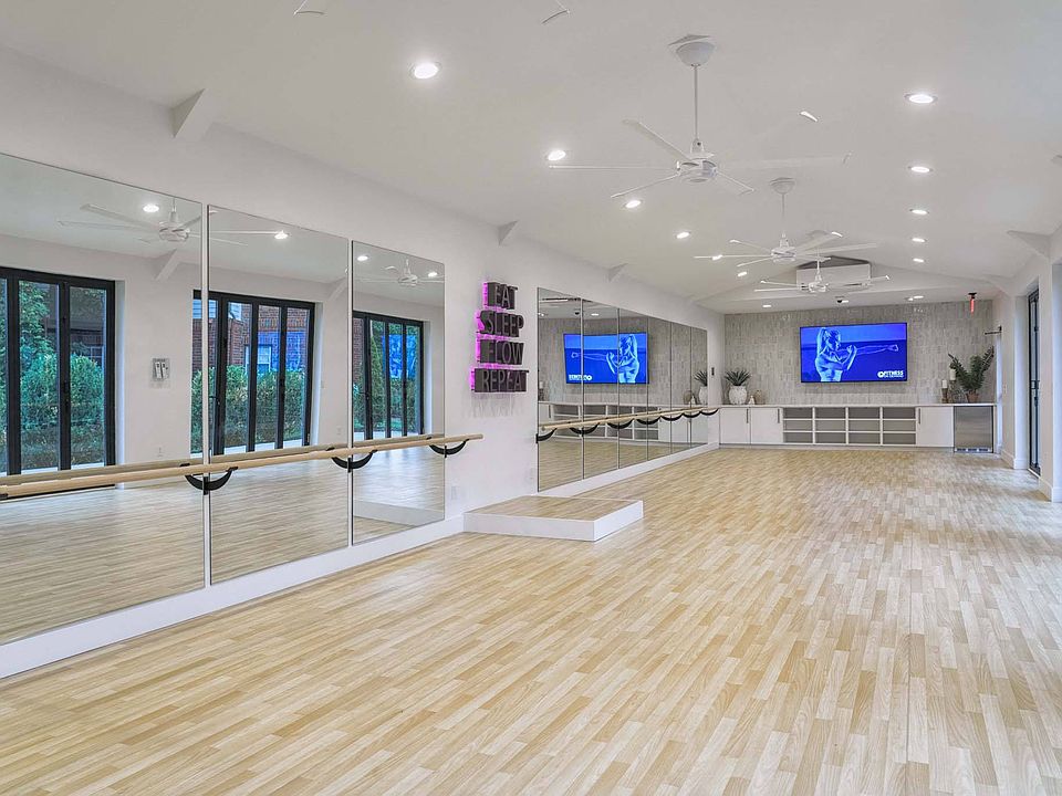State-of-the-art yoga studio