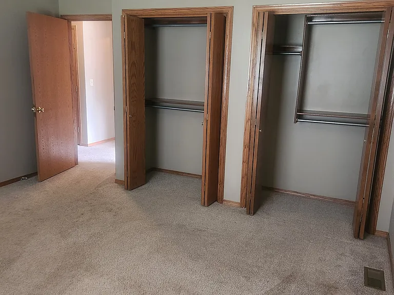 main bedroom with closet