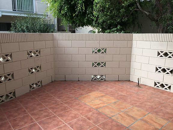 Private patio