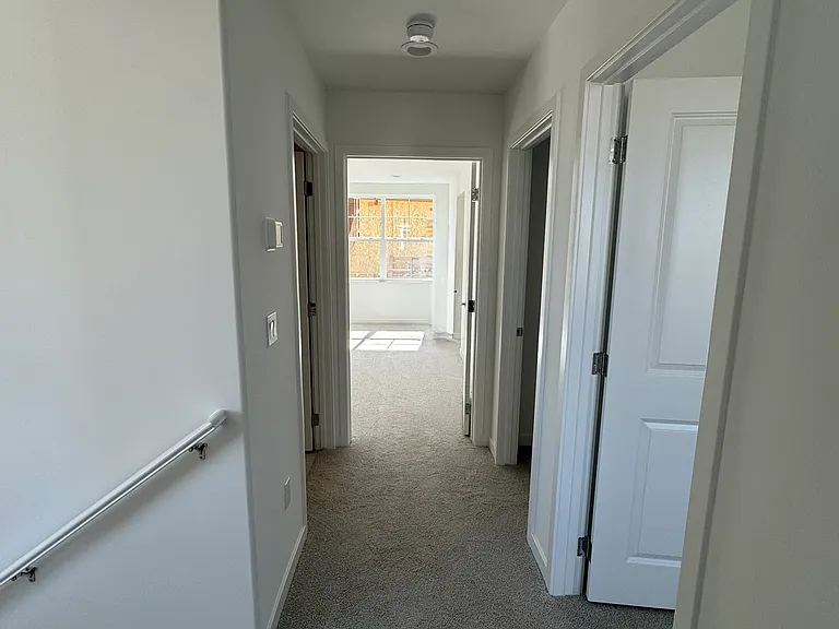 Upstairs hall towards master bedroom
