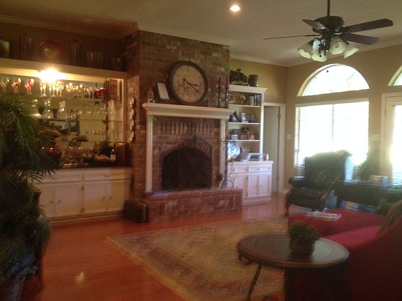 View towards gas fireplace 