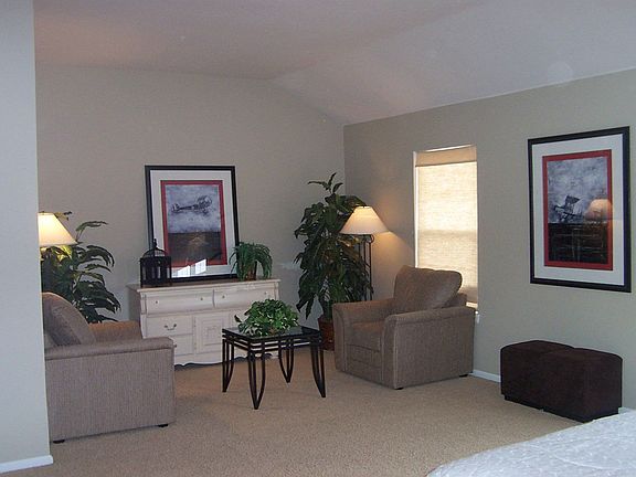 Staged Master Sitting Area