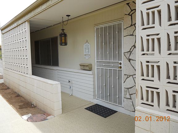 Front Door & Patio Area