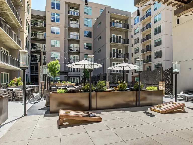 Courtyard Corn Hole