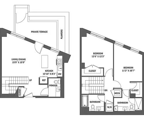 Floor plan The Joanne I - III