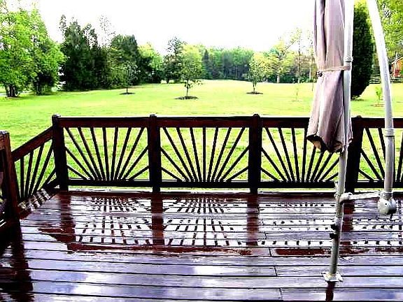 Back deck