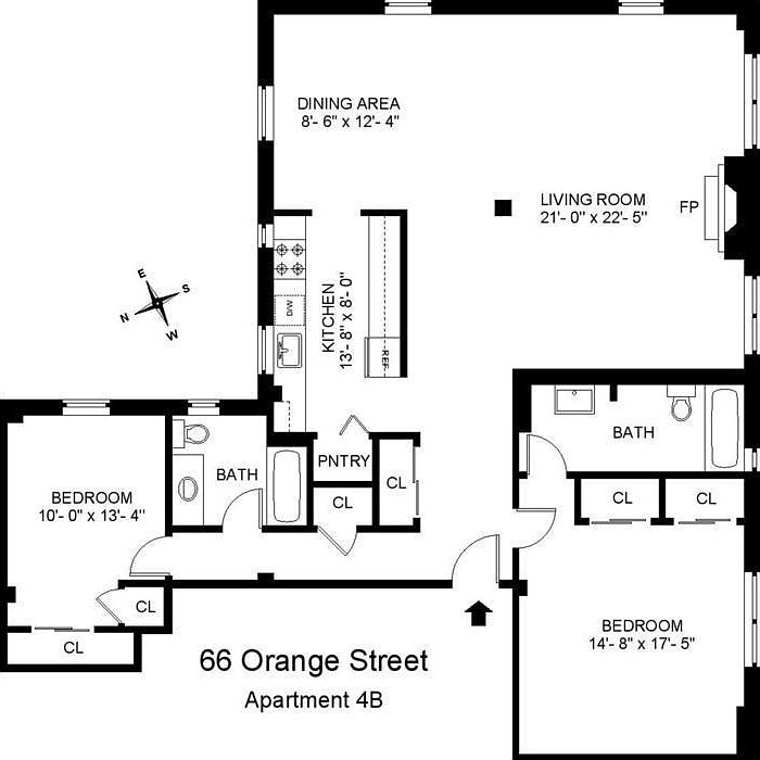 1st image of 66 Orange St APT 4B
