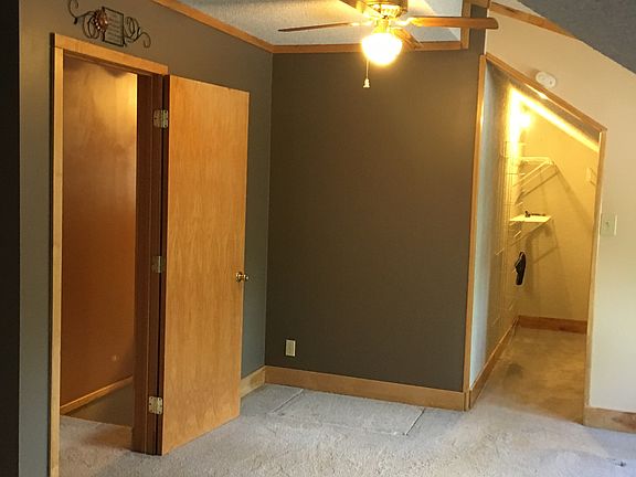 Ceiling fans throughout. 