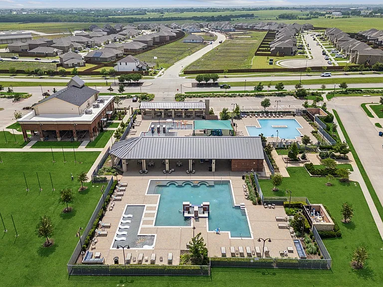 Aerial of Community Pool