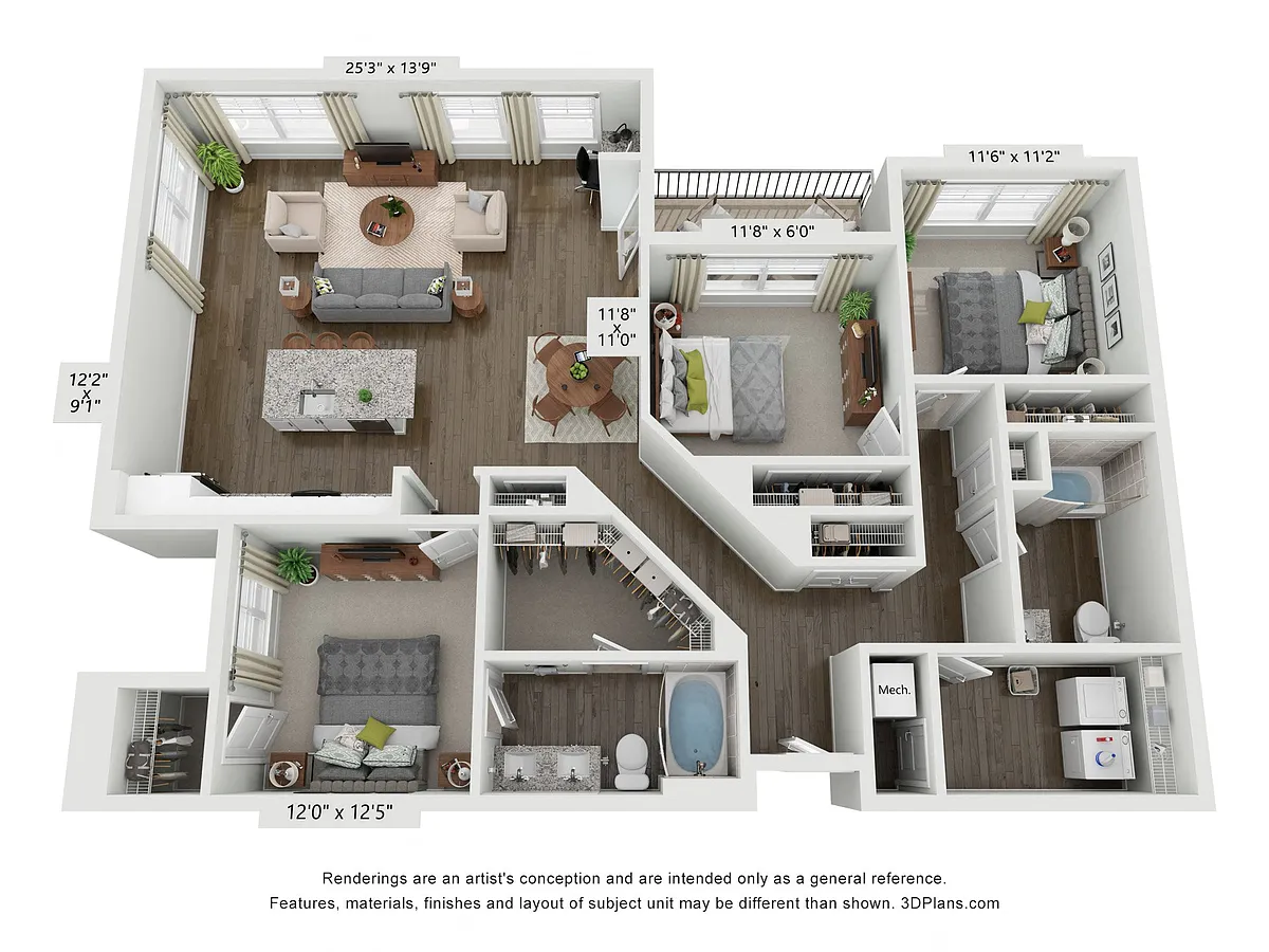 Floor plan C3