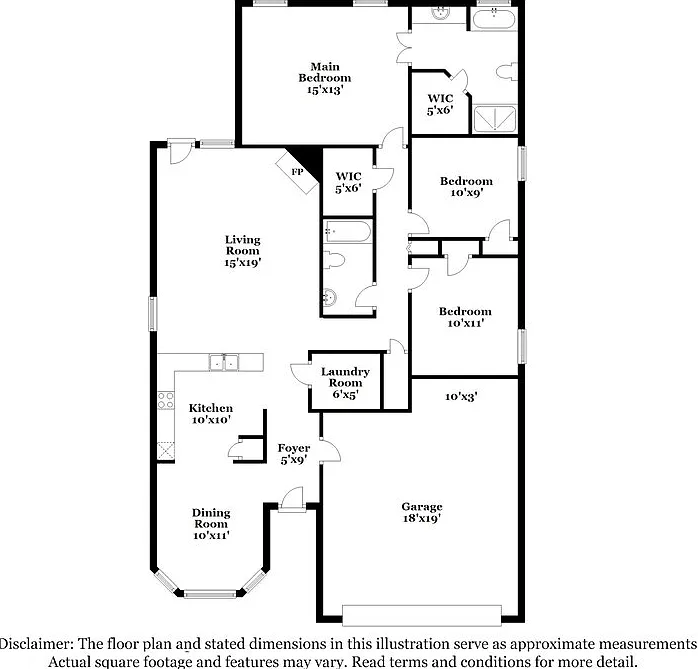 3 bed, 2.0 bath, 1475 sqft, $1,835 — Photo 2