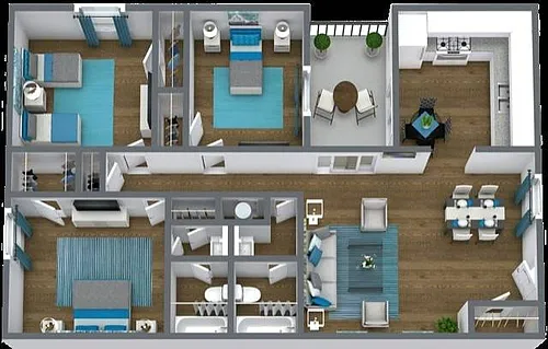 Floor plan C1
