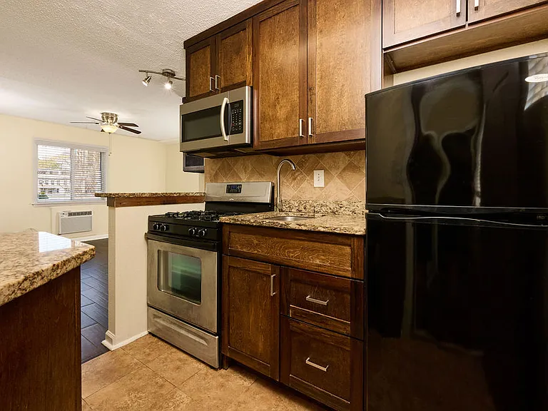 Kitchen area.