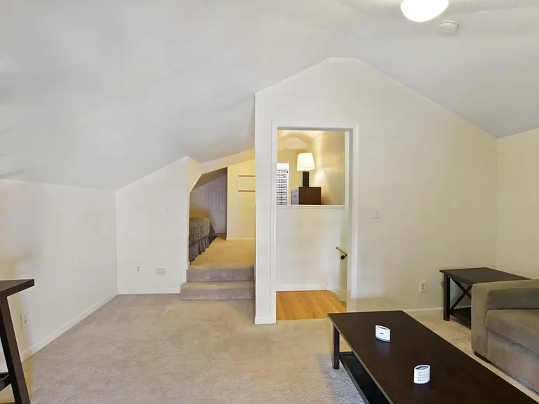 2nd floor with tapered ceiling