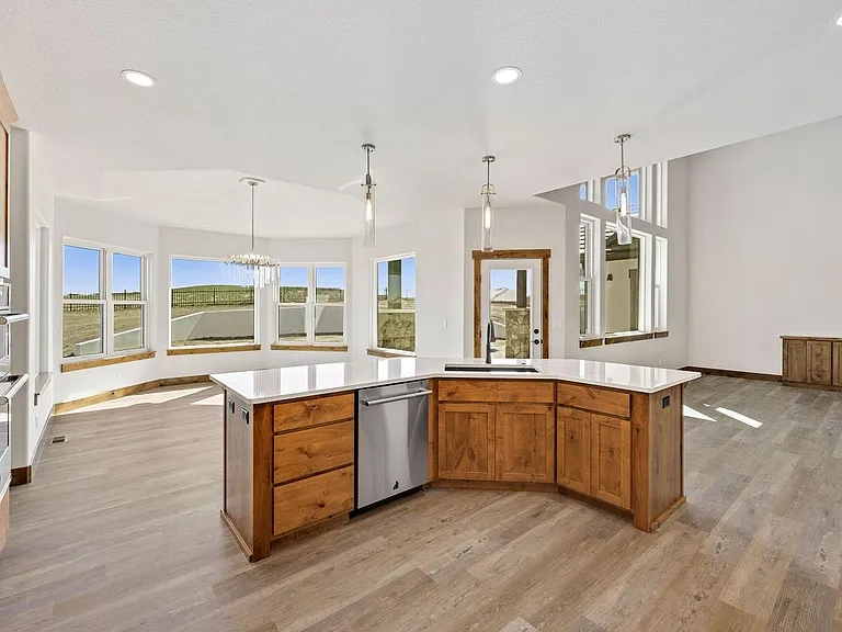 Kitchen to Dining area