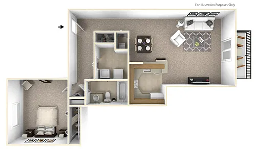 Floor plan Malva