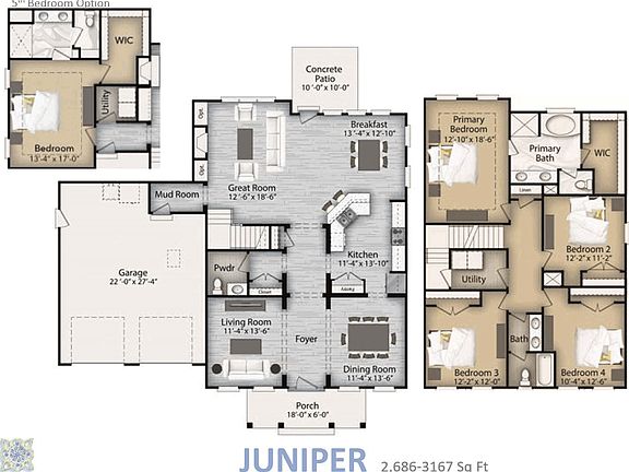 2nd image of 2917 Bluegrass Ln