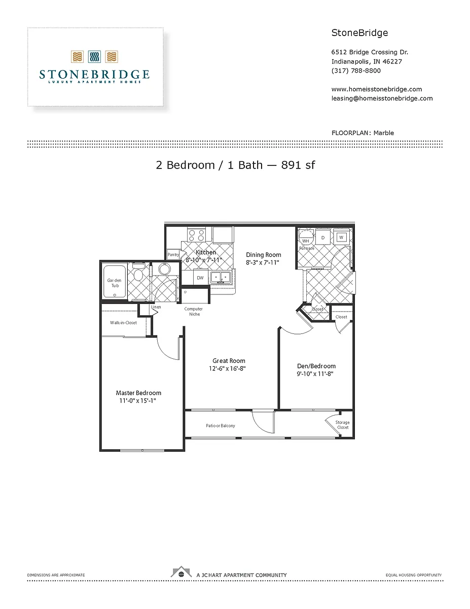 Floor plan Marble D 2.1