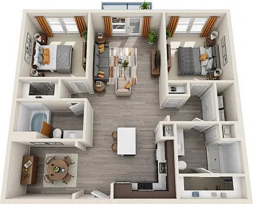Floor plan B2
