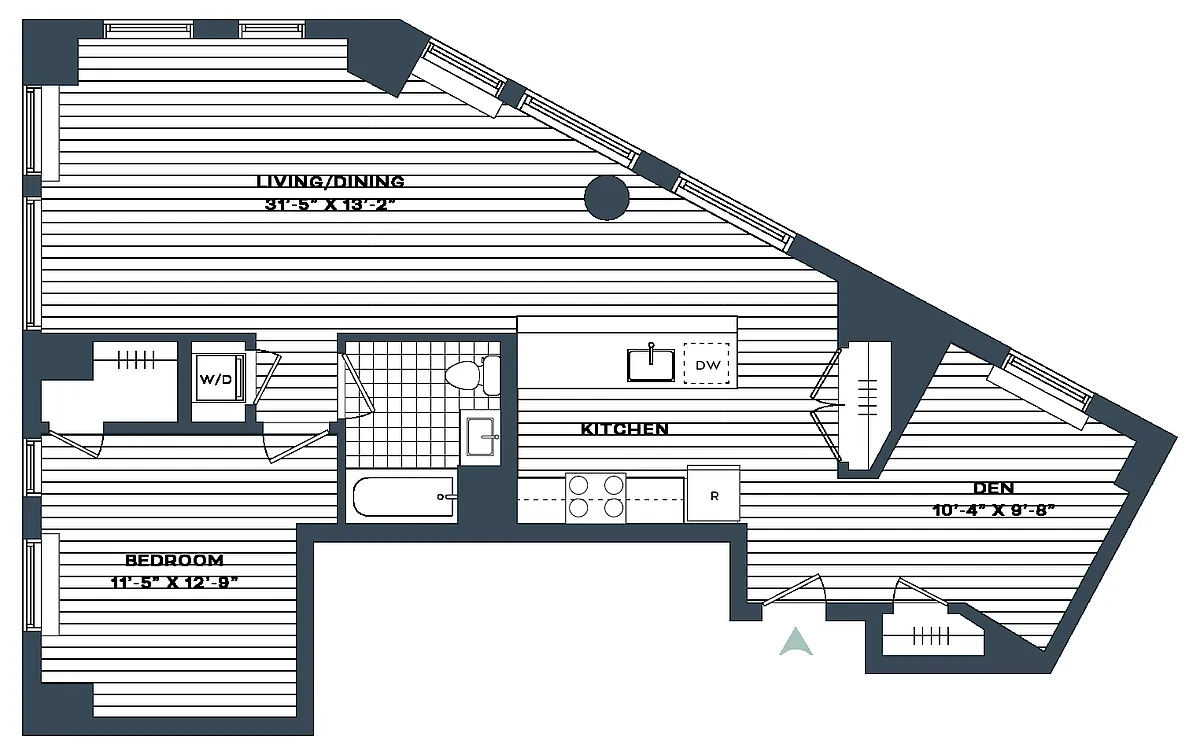 Floor plan A5-Den
