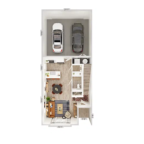Floor plan Ascent 4 x 2.5 A