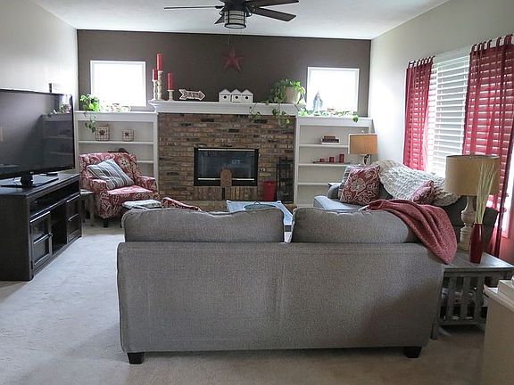 wood burning fire place