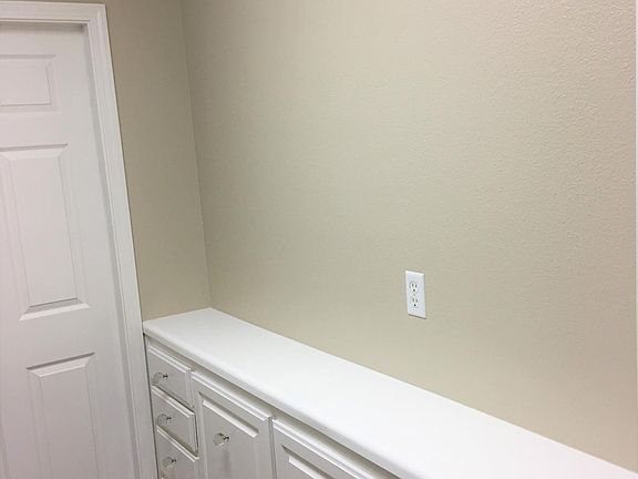 Storage in laundry room