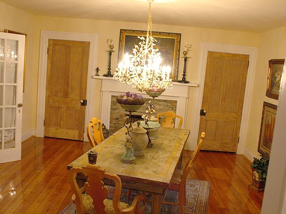 Dining Room with Fireplace