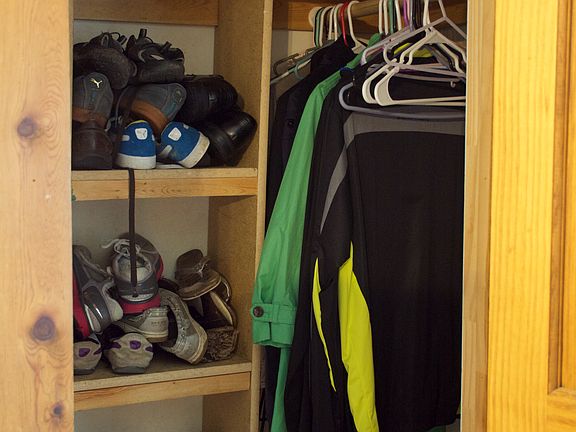 Entry way closet - view 2