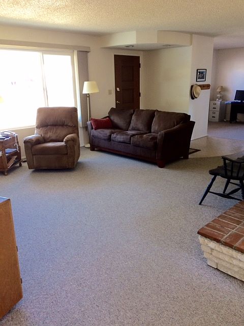Spacious living room