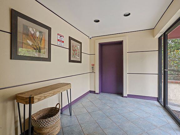 Lobby Entrance and Elevator