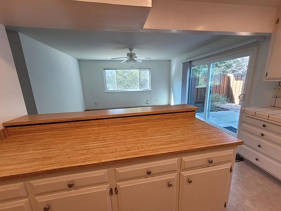 View of dining/family off kitchen and patio
