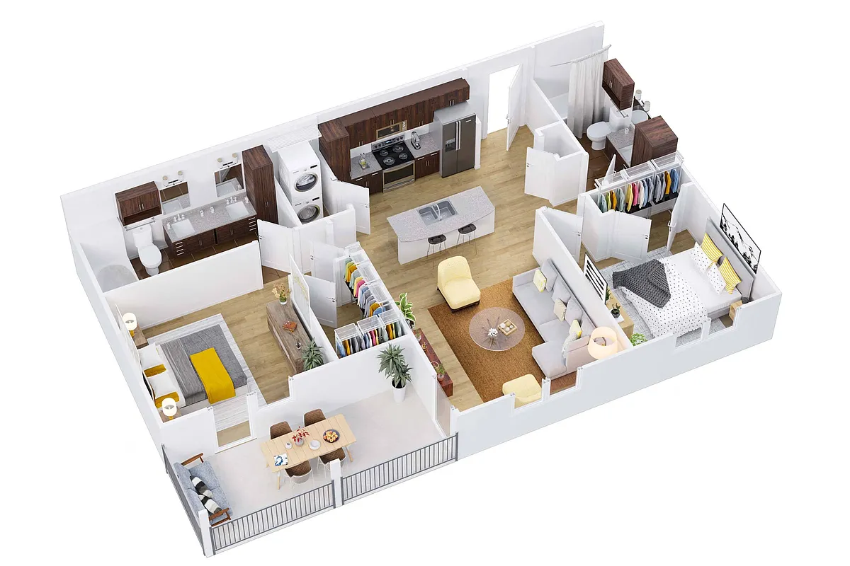Floor plan B1