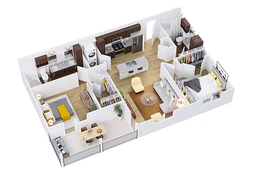 Floor plan B1
