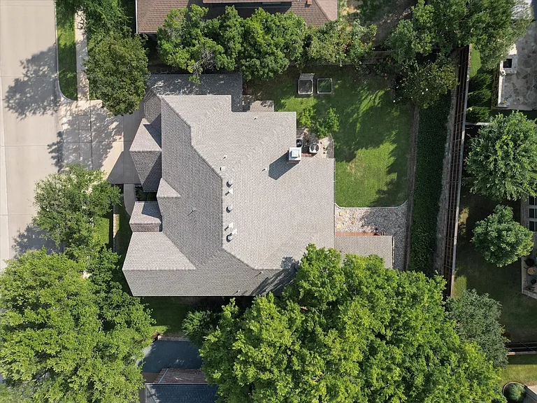 Aerial view of 1012 Canongate Dr, Flower Mound