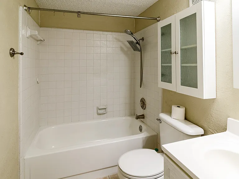 Hallway bathroom
