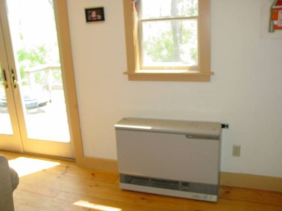 downstairs Rinnai heater