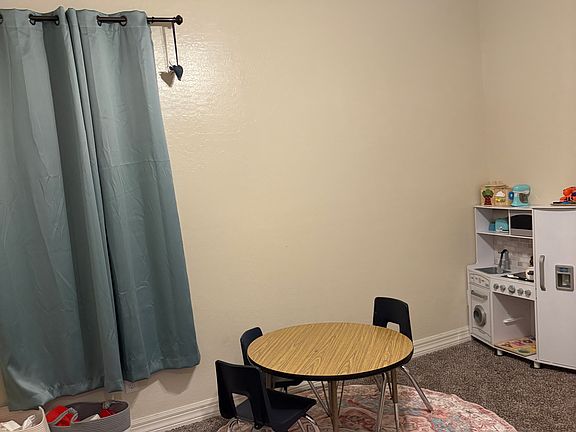 Front-most, 1st Bedroom with closet. Ceiling fans throughout house.
