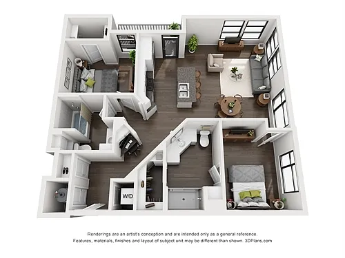 Floor plan Calico (C1)