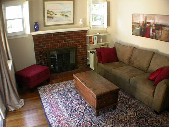 Living Room and Fireplace