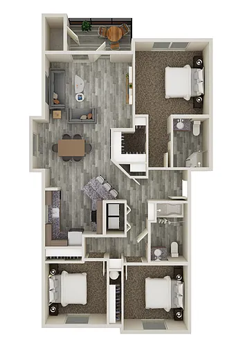 Floor plan King Eider