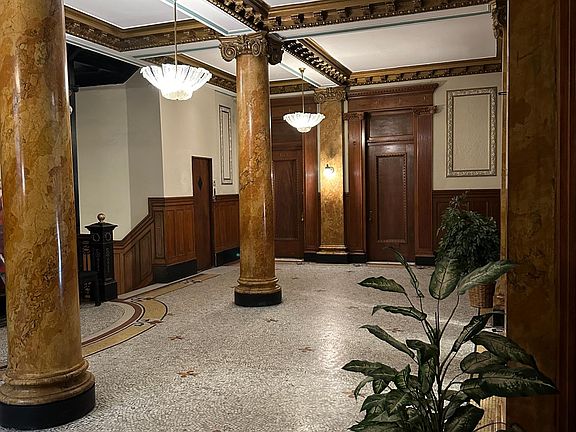 Building lobby