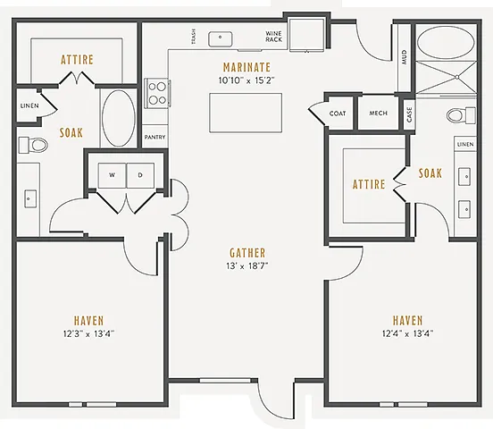 Floor plan B2