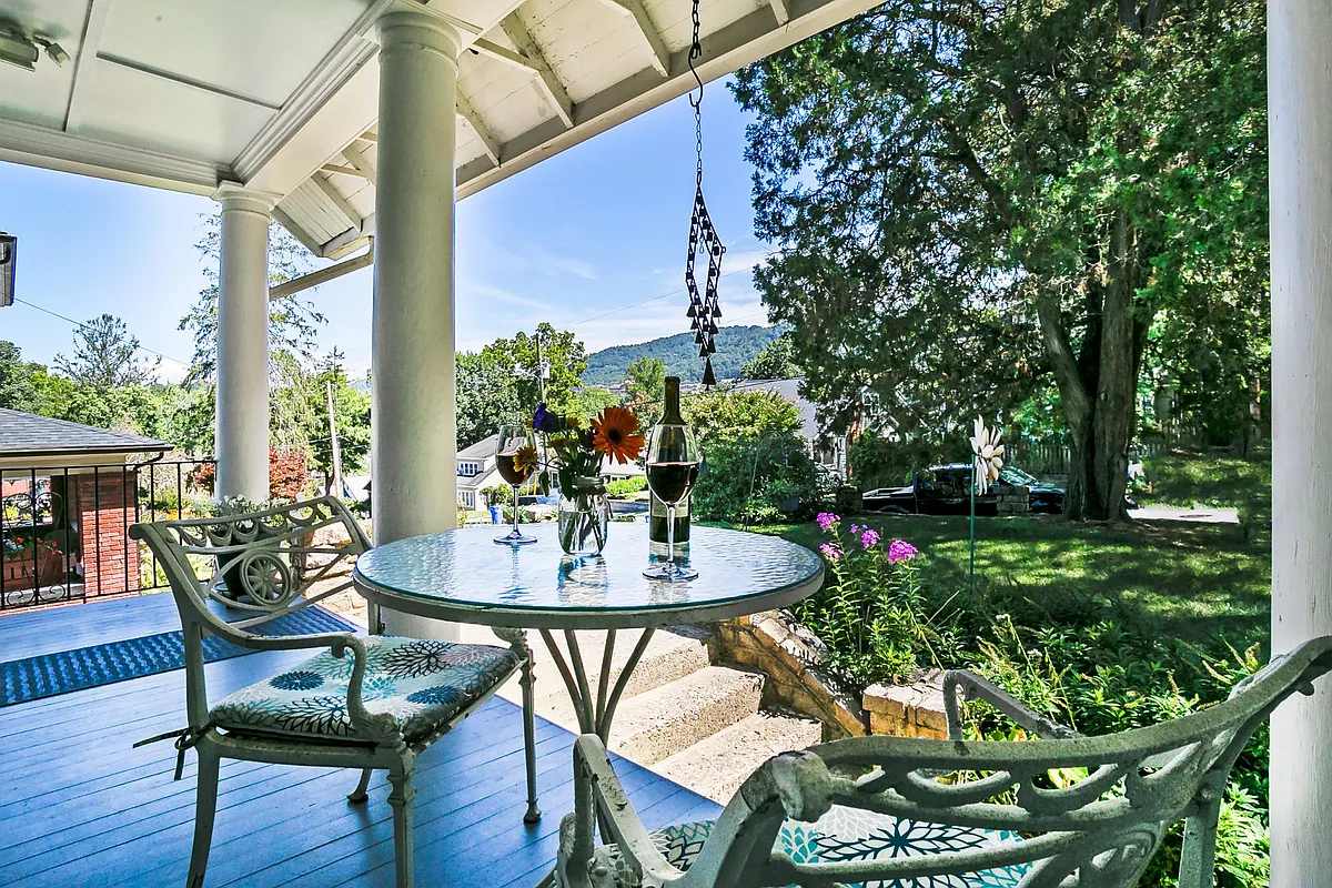Gorgeous views of Sunset Mountain and the GPI can be had while enjoying your covered front porch. - 44 Austin Ave