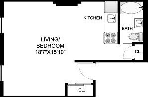 2nd image of 263 W 131st St #3A