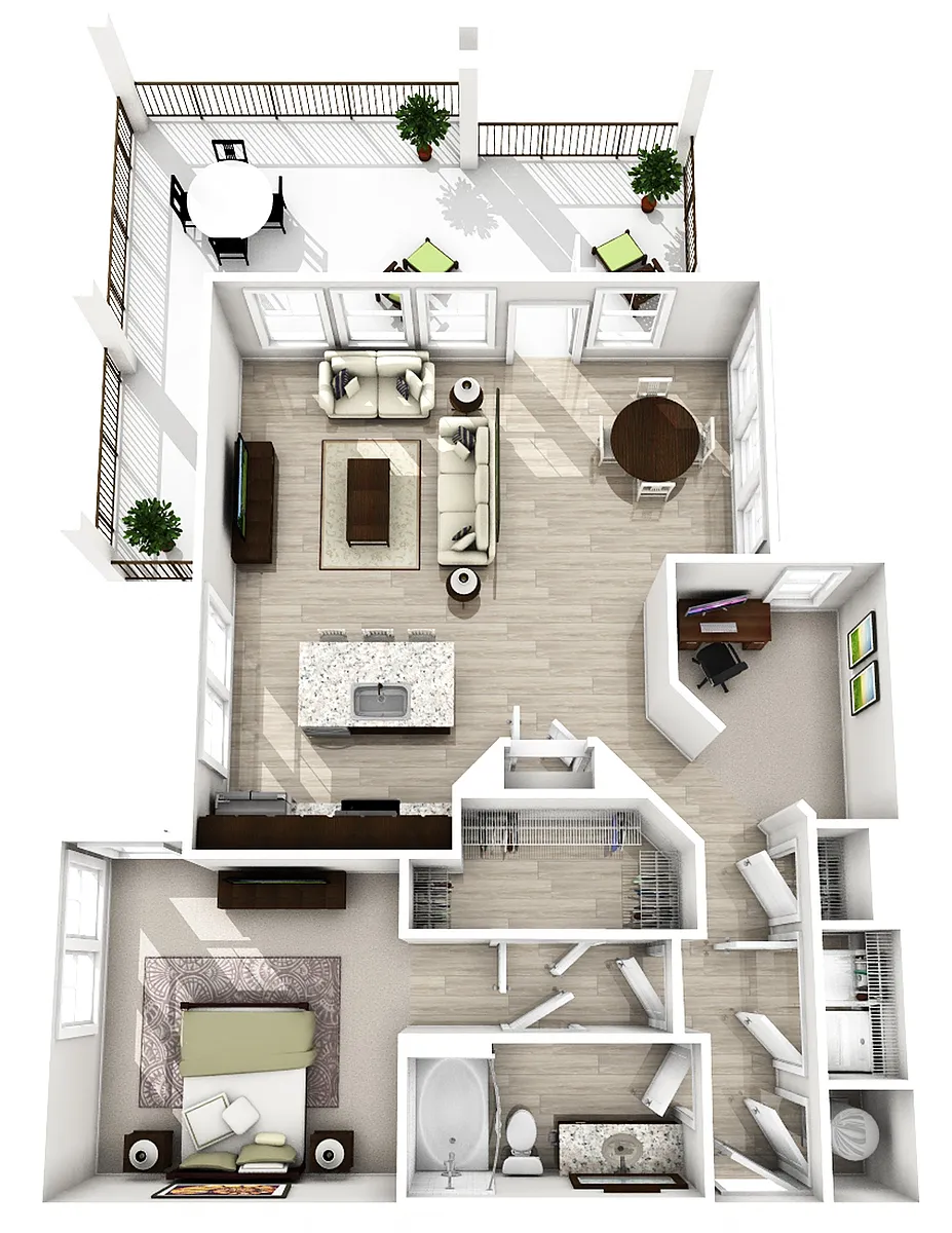 Floor plan A5 Aqua