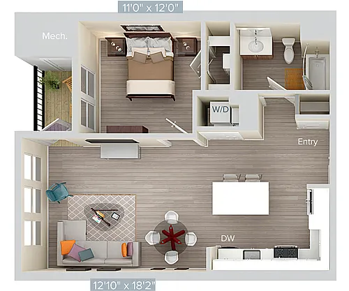 Floor plan A1-urb-751